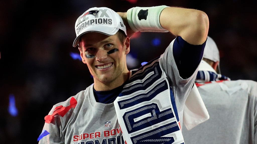 Tom Brady juhli Super Bowlin voittoa edellisen kerran vuonna 2015.