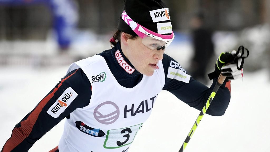 Sauvarikkokaan ei hidastanut Aino-Kaisa Saarista.