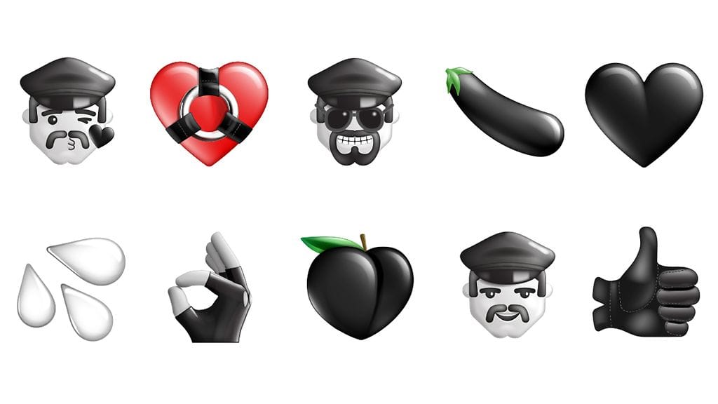 Henri Hakan johdolla suunnitellut kymmenen Tom of Finland -emojia tekevät viestittelystä pikkutuhmaa ja rohkeampaa.