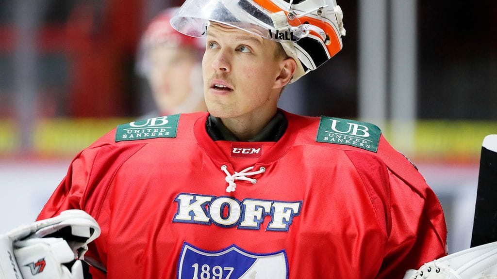 Jere Myllyniemi HIFK-paidassa marraskuussa.