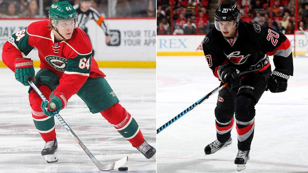 Mikael Granlund ja Sebastian Aho – NHL-viikon kuumimmat pelaajat.