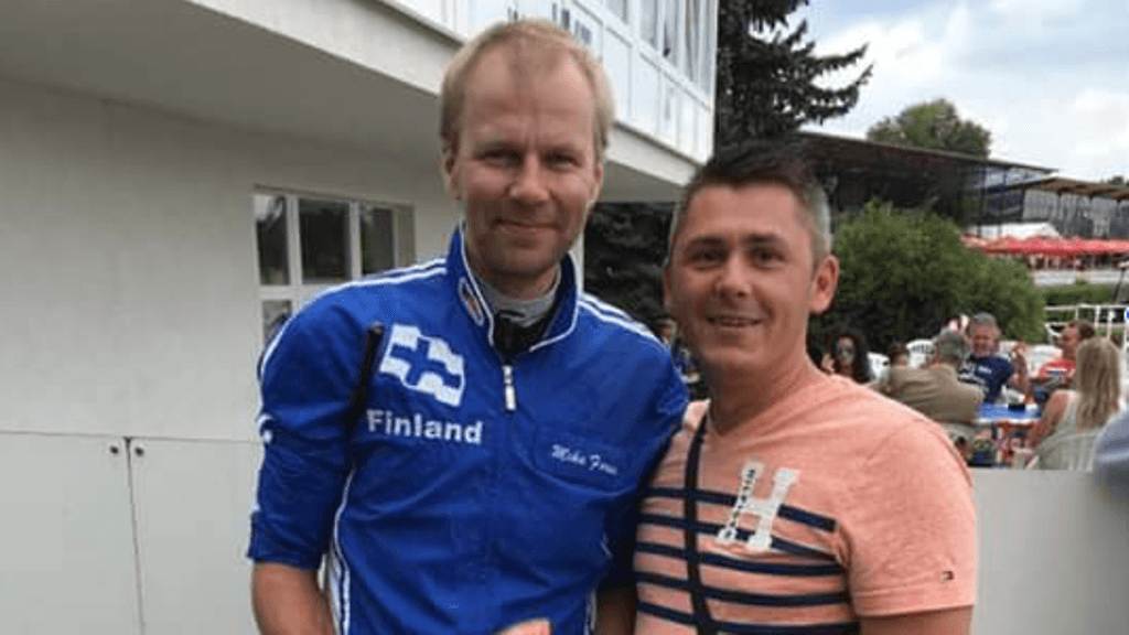 Mika Forss ja unkarilaisohjastaja György Horvath tutustuivat jo viime kesän EM-kilpailuissa Saksassa.