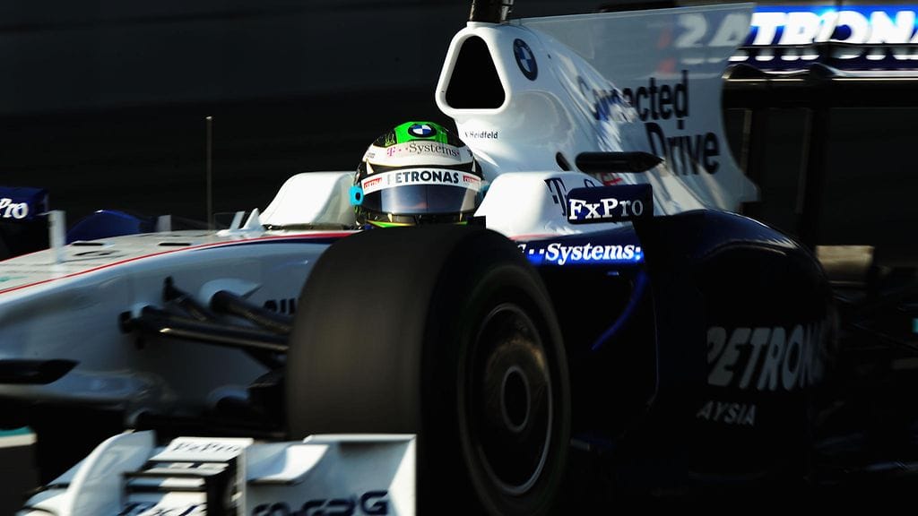 Nick Heidfeld BMW-autossa kaudella 2009.