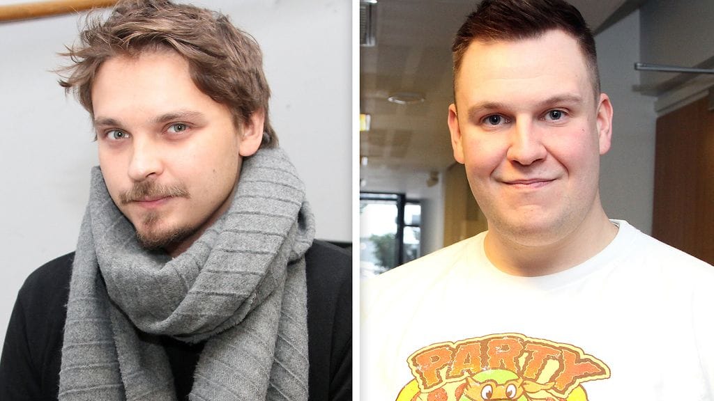 Putous-juontaja Roope Salminen ja ohjelman näyttelijäkaartiin kuuluva Mikko Penttilä kärsivät flunssasta.