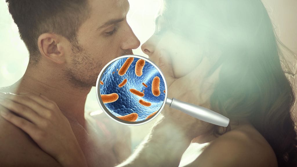 Suuteleminen voi levittää lukuisia erilaisia bakteereita ja viruksia.