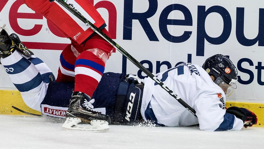 Suomi jäi Tshekin alle.