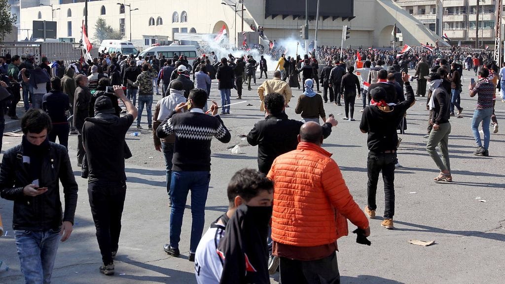 Uudistuksia vaaleihin vaatinut protesti päättyi verisesti Bagdadissa.