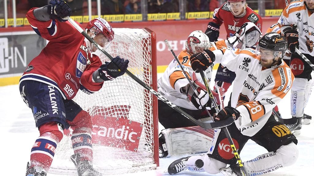 Jarkko Malisen (oik.) kausi jatkuu Lennart Petrellin (vas.) seurakaverina HIFK:ssa.