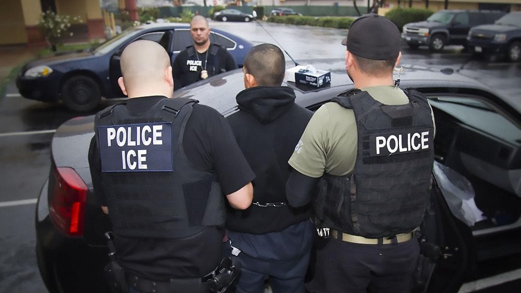 Satoja maahanmuuttajia on pidätetty Yhdysvalloissa viime viikkoina.