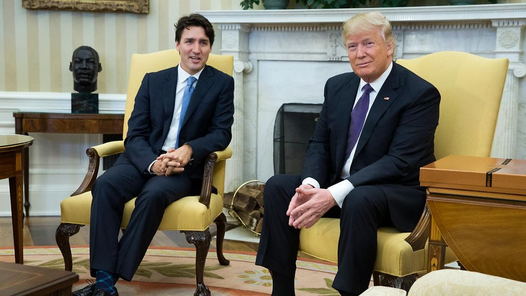 Trump ja Trudeau keskustelivat asiasta puhelimessa maanantaina ja tuomitsivat Kiinan toimet yksissä tuumin.