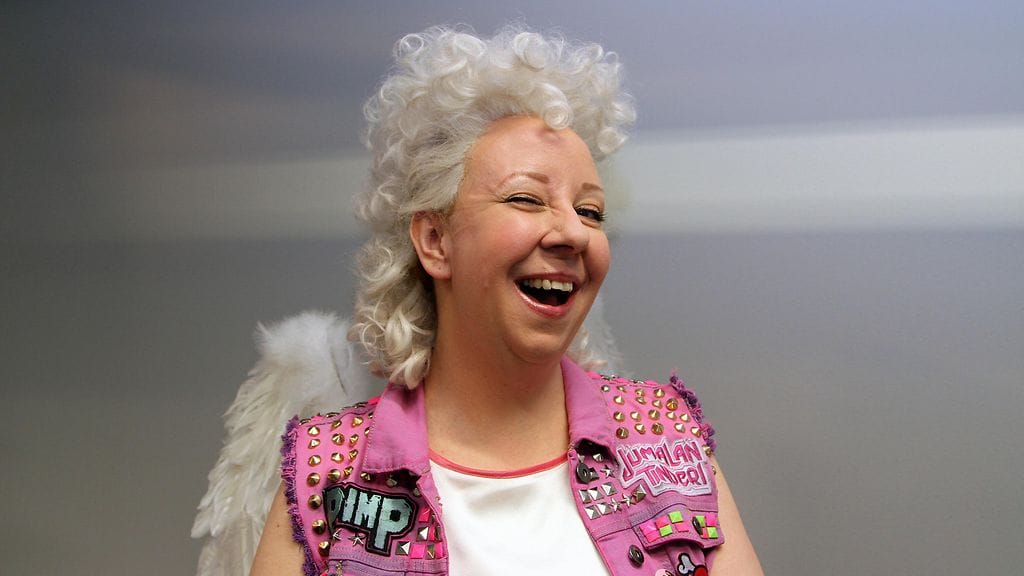 Amurin enkeli eli Jenni Kokander kuvattuna ystävänpäivänä 14. helmikuuta 2017.