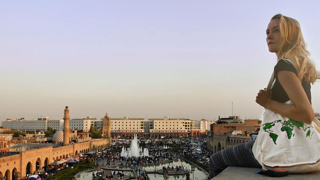 Kuvassa Cassie De Pecol Irakissa.