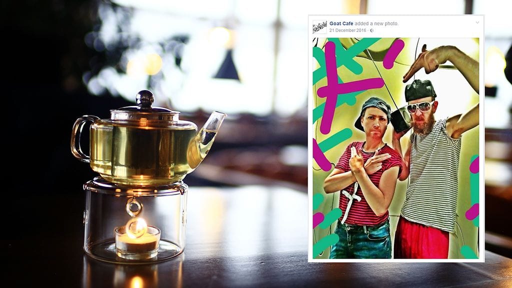 Goat Cafen omistajat Dawn Silver ja Matt Ward saivat somekansan näkemään punaista.