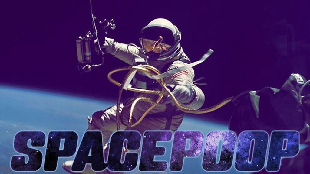Nasan Space Poop Challenge -kilpailun promootiomateriaalia.
