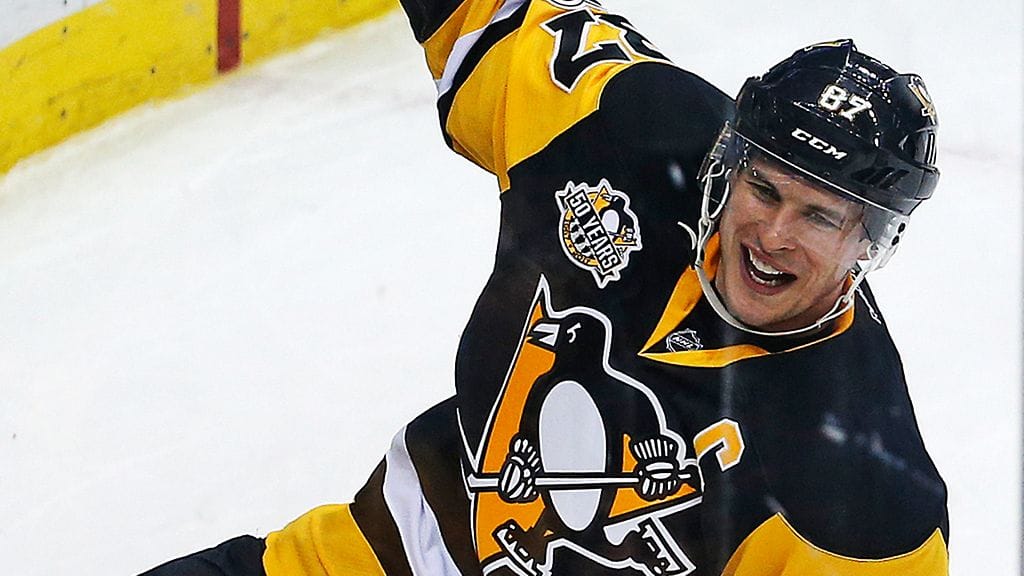 Sidney Crosby on tuhannen pisteen kerhossa.