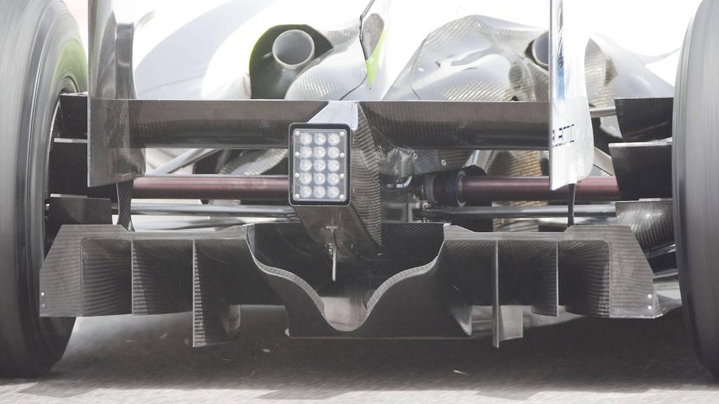 Brawn gp, diffuusori, 2009