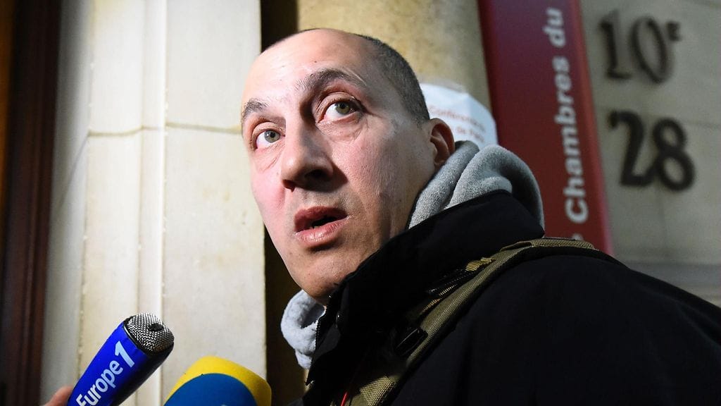 Mestarivarkaana Hämähäkkimies-nimen saanut Vjeran Tomic oikeudessa 30.1.2017.