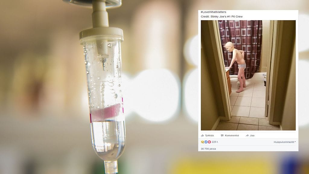 Äiti perustelee julkaisemaansa kuvaa sillä, että elämä ei aina ole kaunista.