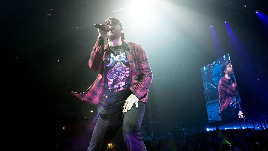 Avenged Sevenfold -yhtyeen solisti M. Shadows.