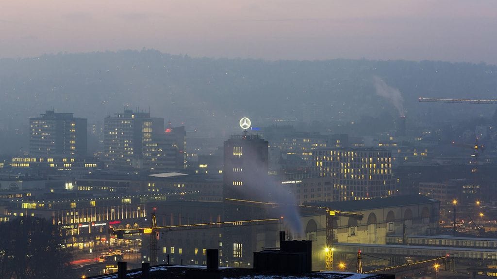Ilmansaasteet ovat muodostuneet isoksi ongelmaksi Stuttgartissa.