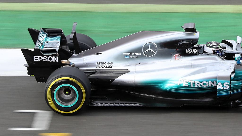 Valtteri Bottas takasiipi