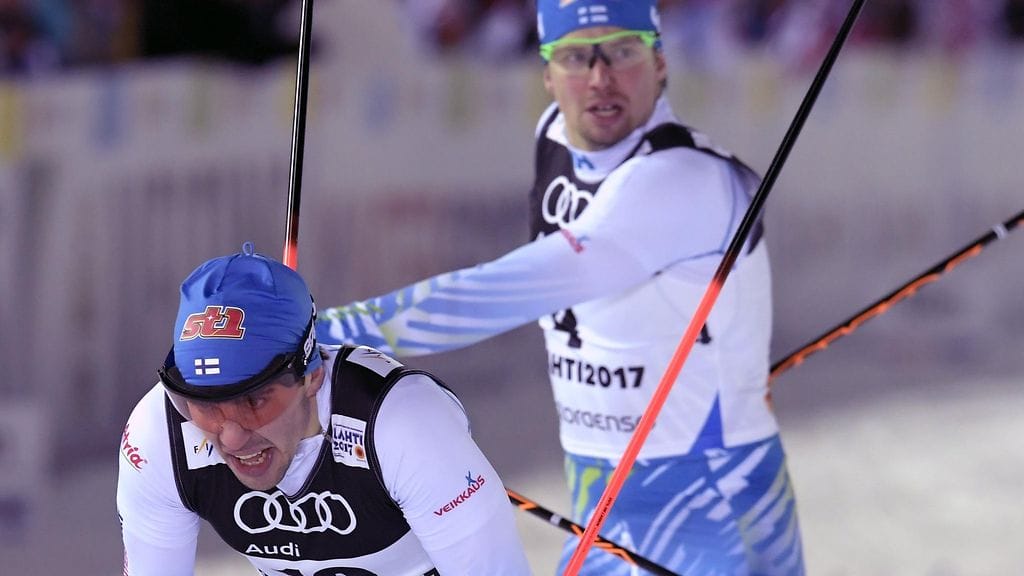 Ristomatti Hakola ja Martti Jylhä tekivät hienoa yhteistyötä'