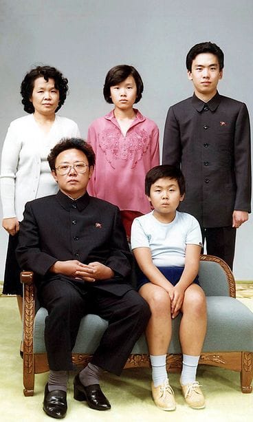 Kim jong nam lapsuuskuva