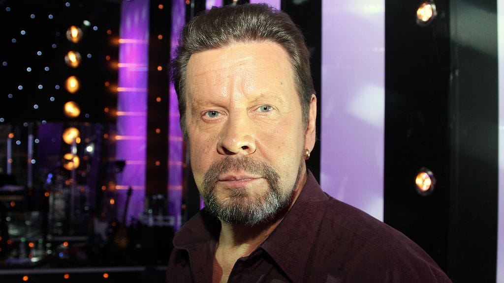 Pate Mustajärvi kuvattuna Putouksen kulisseissa 25. helmikuuta 2017.