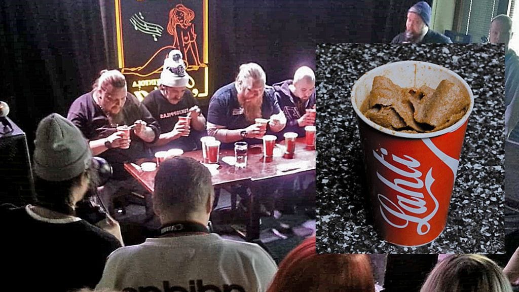 Lihamukin syömisen MM-kisat järjestettiin lauantaina Lahdessa.