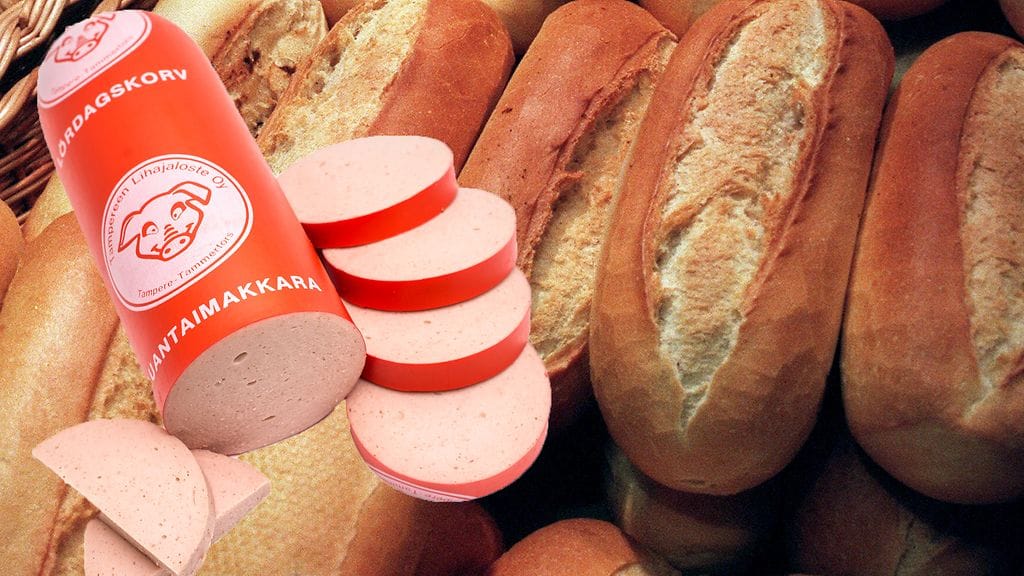 Lauantaimakkara ranskanleipä