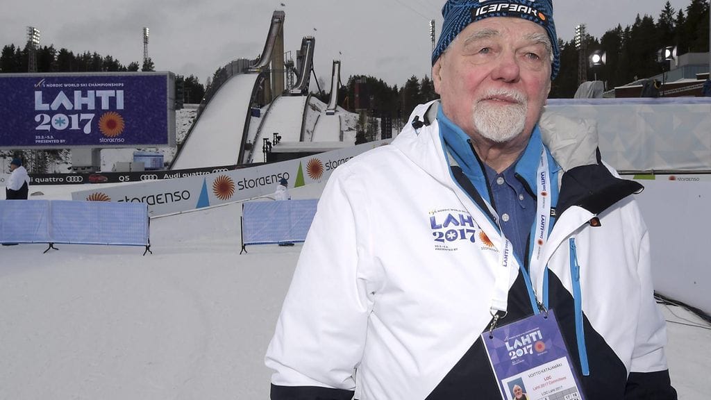 Lahden kisat vapaaehtoinen Voitto Katajamäki