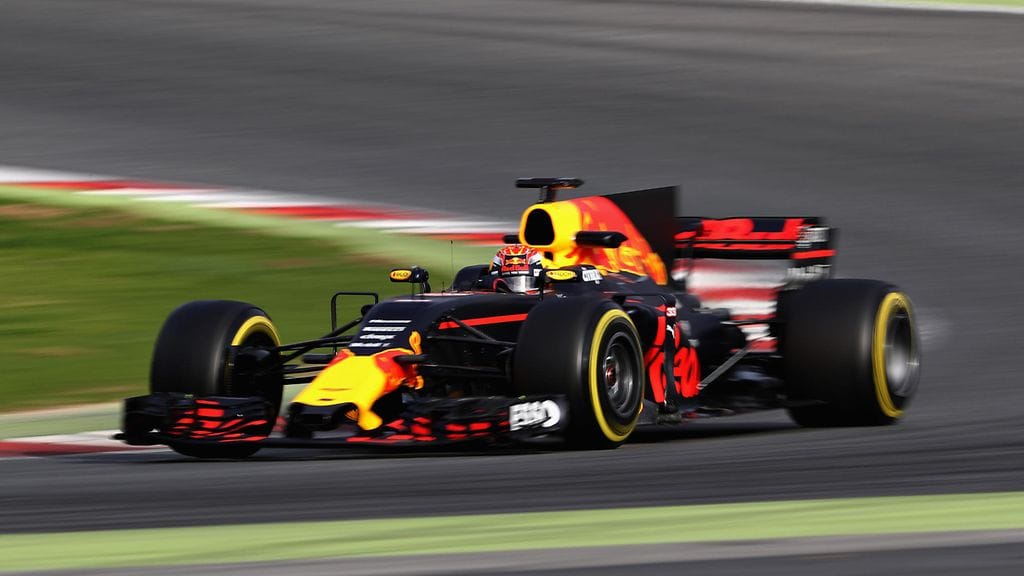 Myös Max Verstappenin Red Bullissa on hainevä.