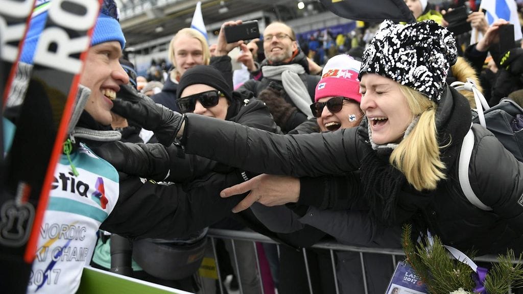 Iivo Niskanen ja Saana Kemppainen Lahti 1.3.2017 1