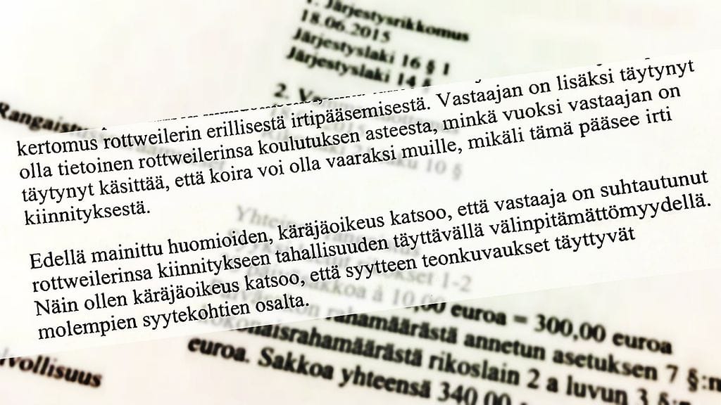 Oikeus antoi jutussa tuomion helmikuun loppupuolella.