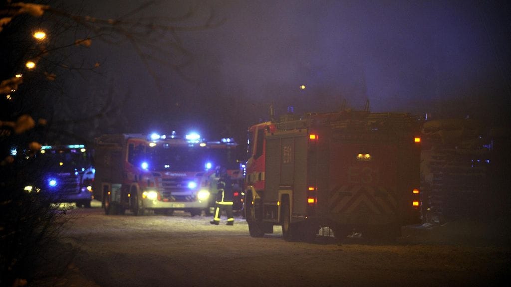 Hälytys palopaikalle tuli puoli kuudelta aamulla. Arkistokuva.
