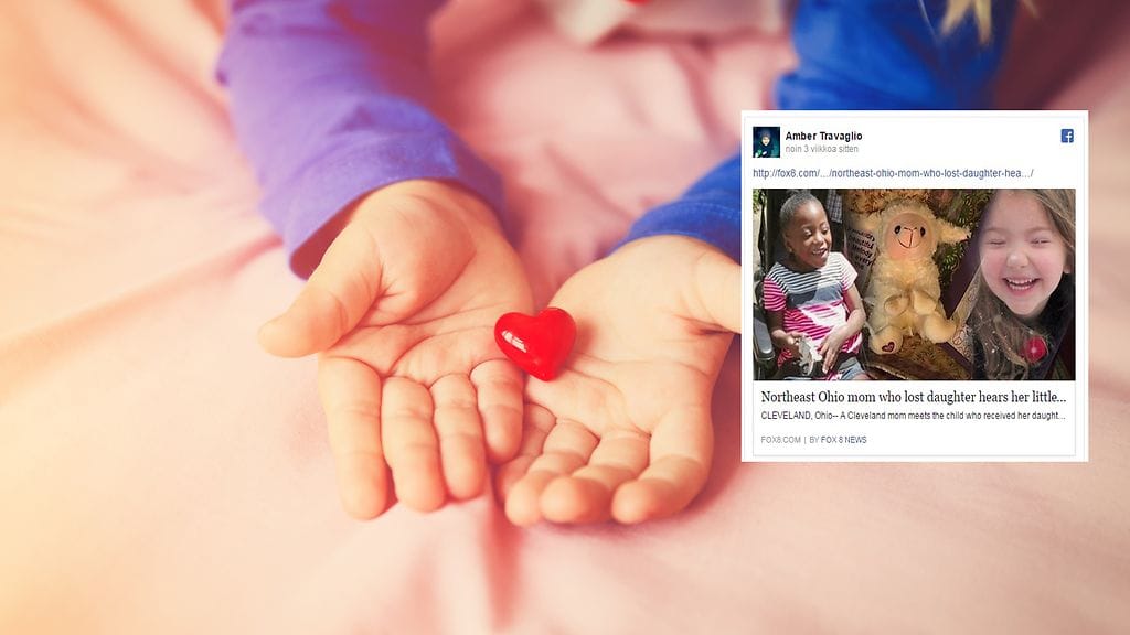 Elinluovutus antoi parantumattomasti sairaalle pikkutytölle uuden mahdollisuuden.