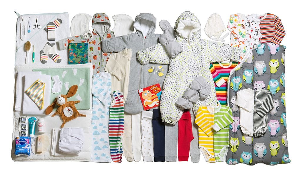 Tältä näyttää vuoden 2017 äitiyspakkaus!