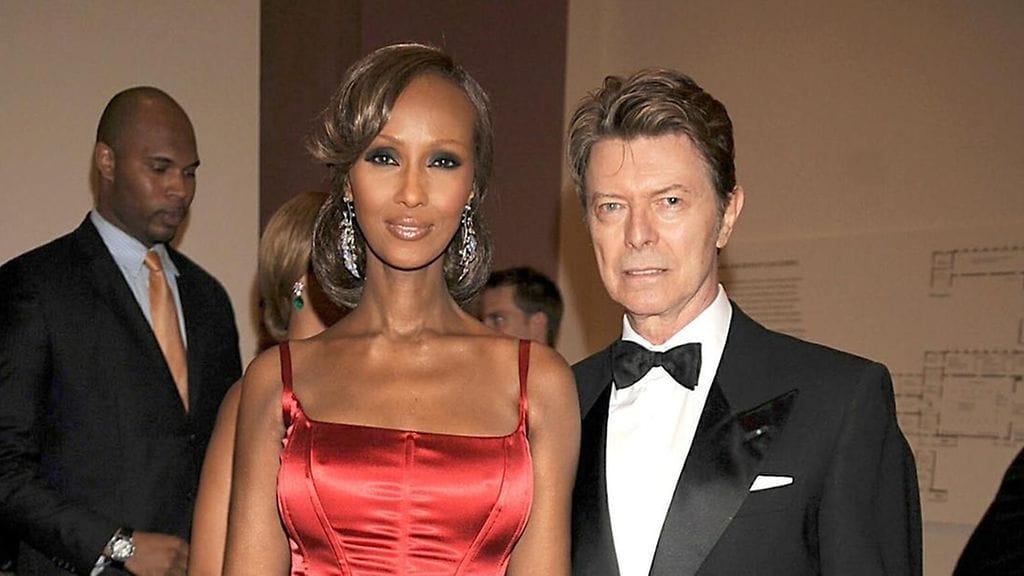Iman ja David Bowie avioituivat vuonna 1992.