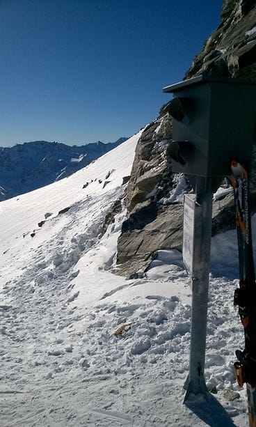 Itävallan Alpit valvontakamera