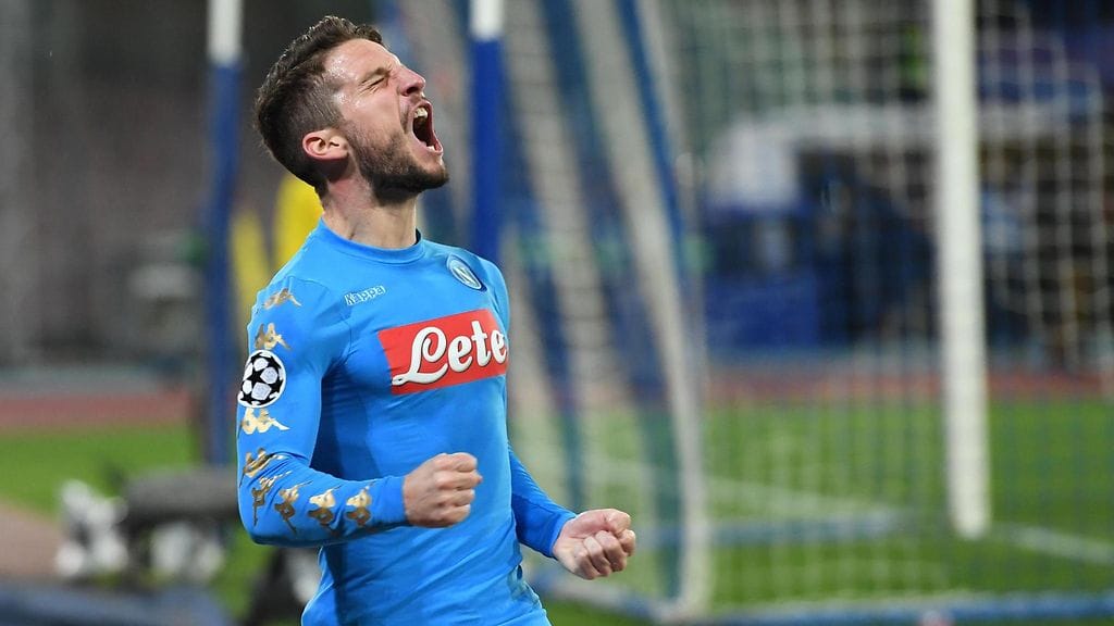 Dries Mertens juhli avausmaalia.