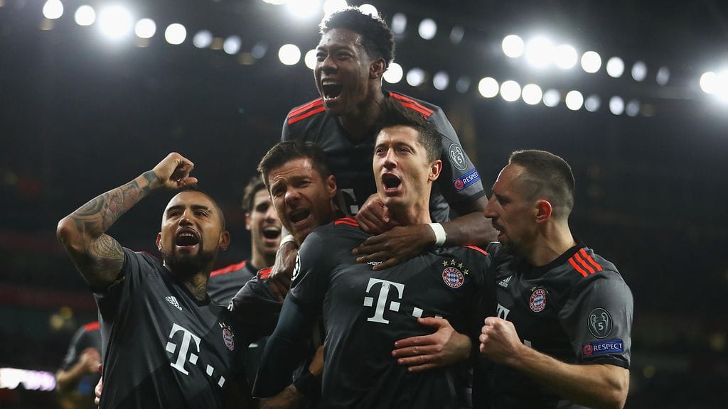 Bayern München antoi taas Arsenalille isän kädestä.