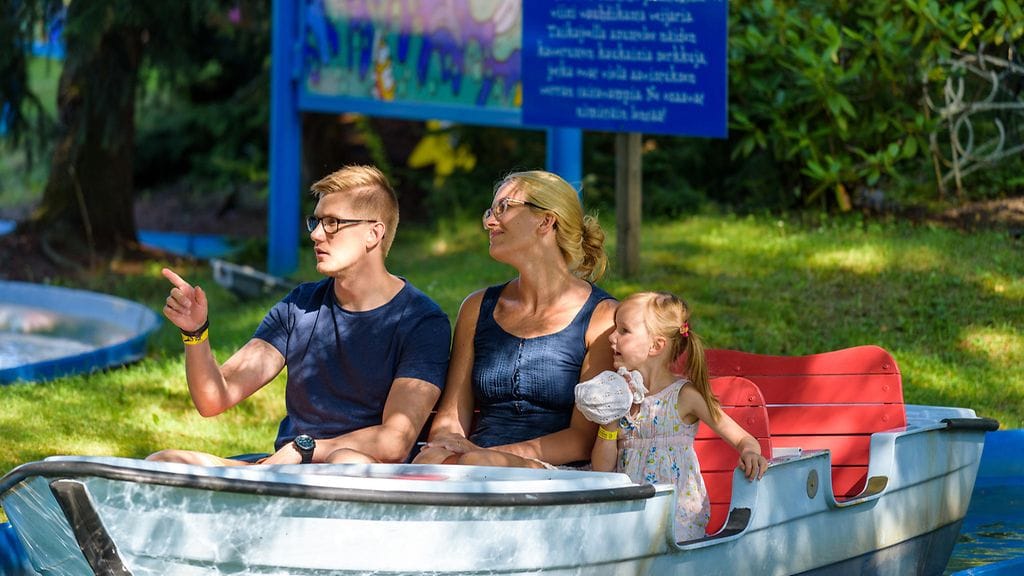 Särkänniemen kuva Taikajoki-laitteesta.