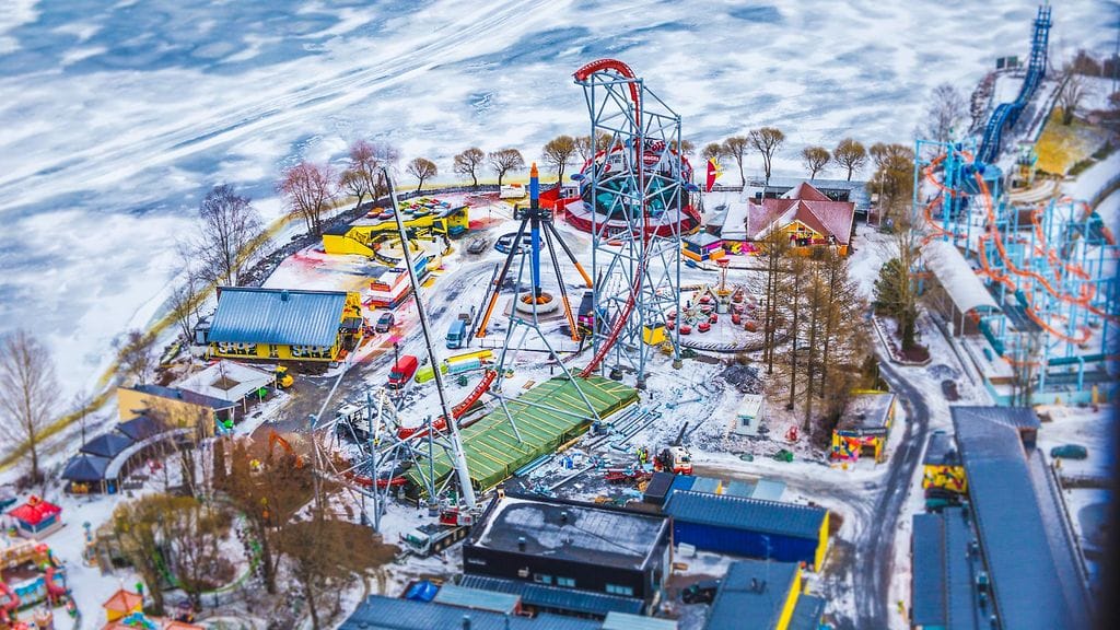 särkänniemi talvi hype taikajoki rakennustyöt