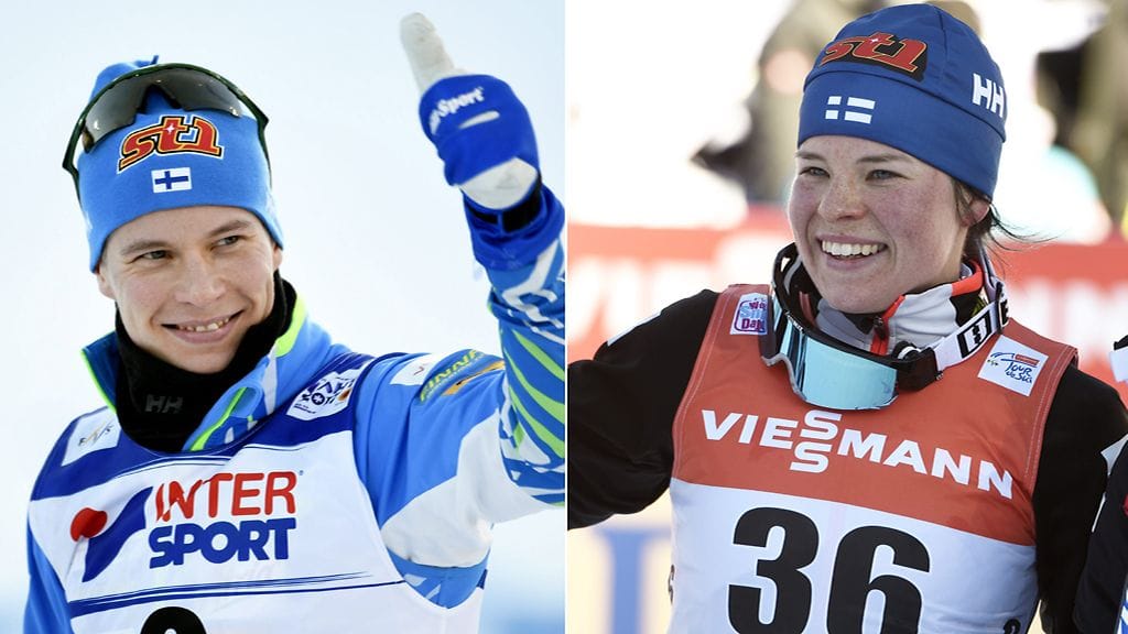 Matti Heikkinen ja Krista Pärmäkoski.