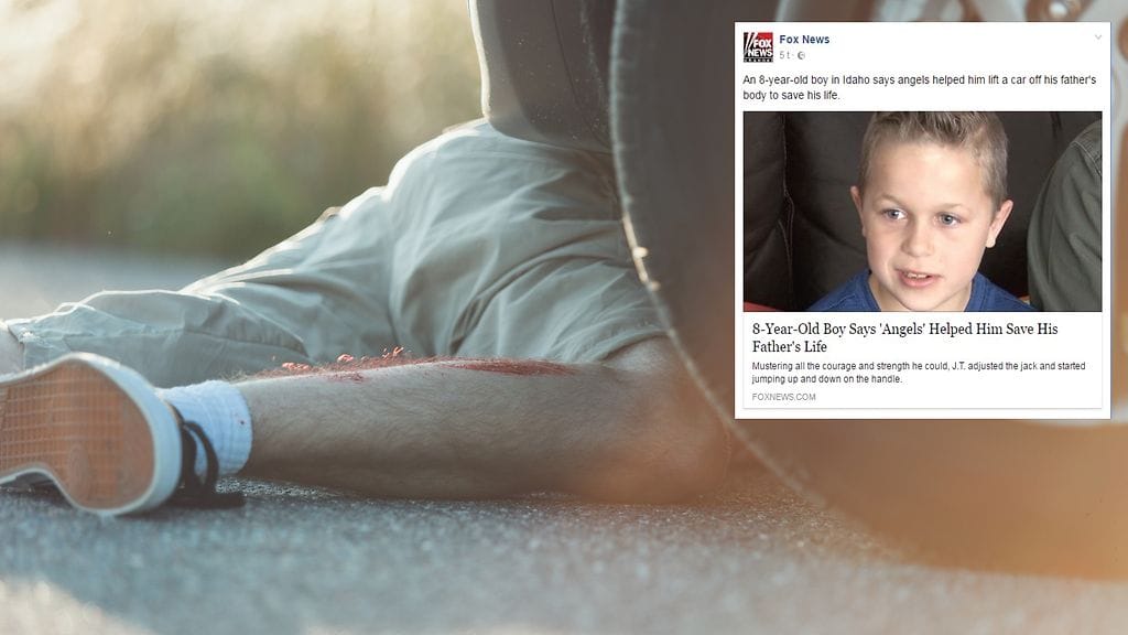 Kahdeksanvuotias poika onnistui pelastamaan isänsä hengen.