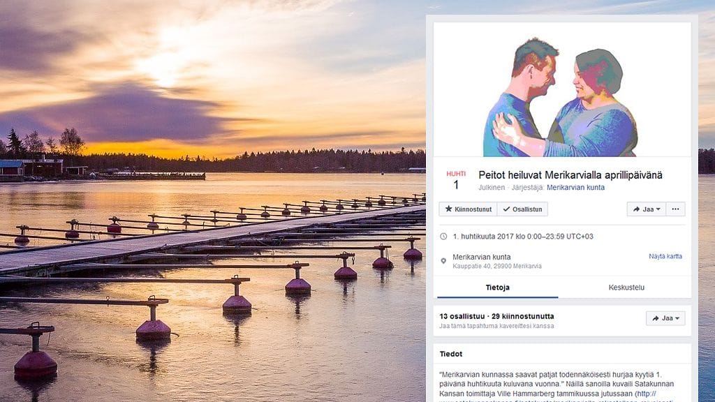 Merikarvian kauniisiin maisemiin kaivataan lisää asukkaita. Kuvat: Merikarvian Facebook-sivut.