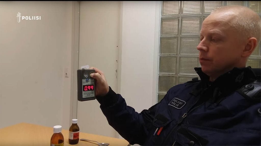 Kuvakaappaus Poliisin Youtube-kanavalta