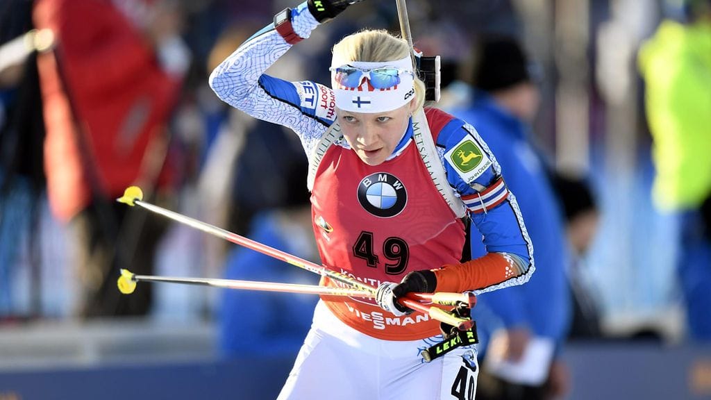 Kaisa Mäkäräinen sijoittui 31:nneksi takaa-ajokilpailussa.