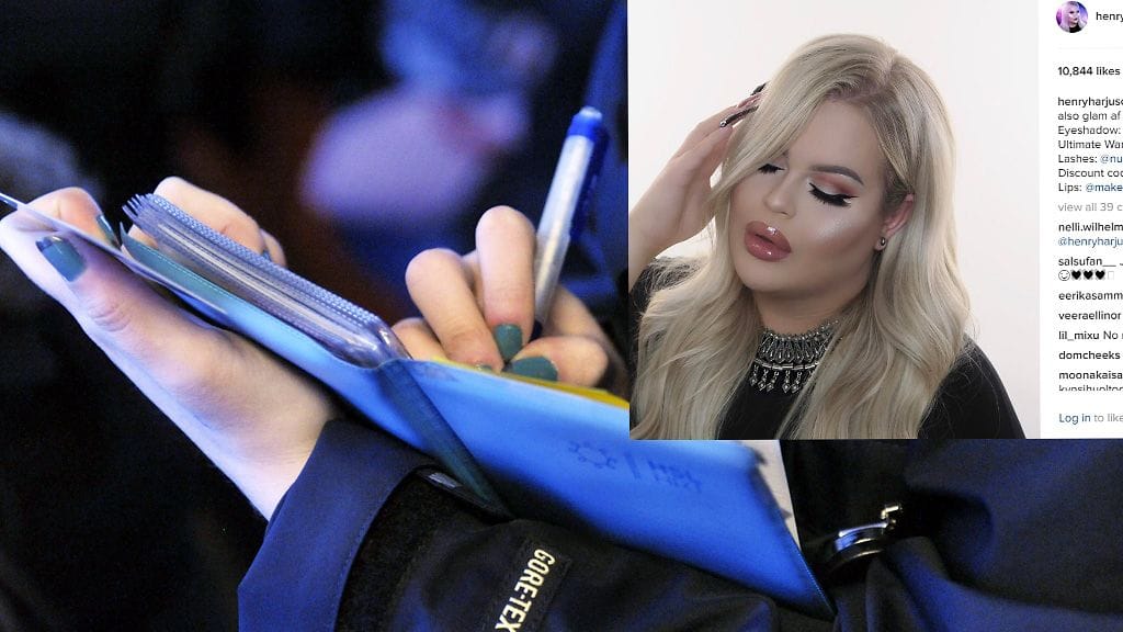 Kuvakaappaus Henry Harjusolan Instagram-tililtä.