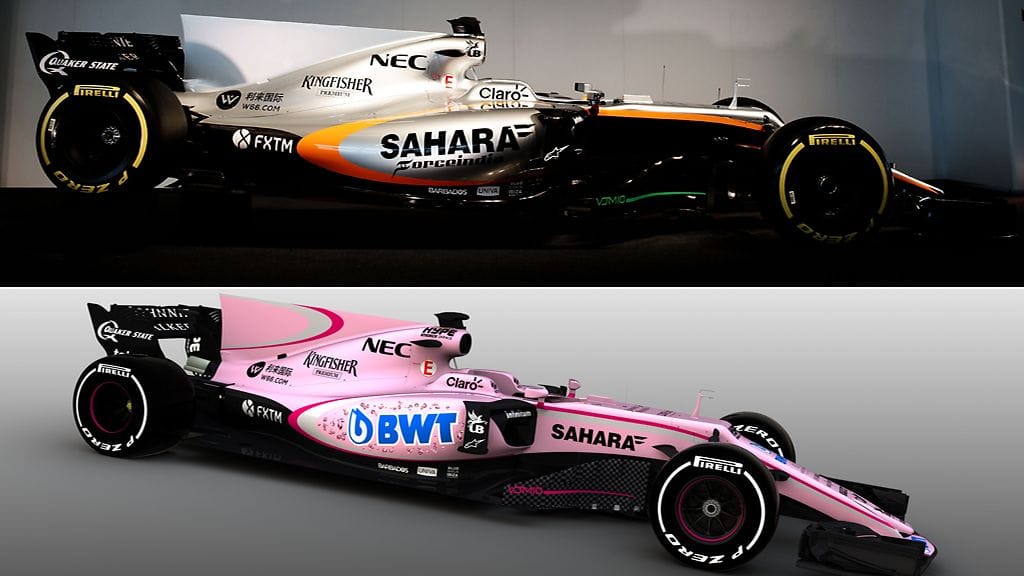 Vanha ja uusi Force India. Kumpi on parempi?